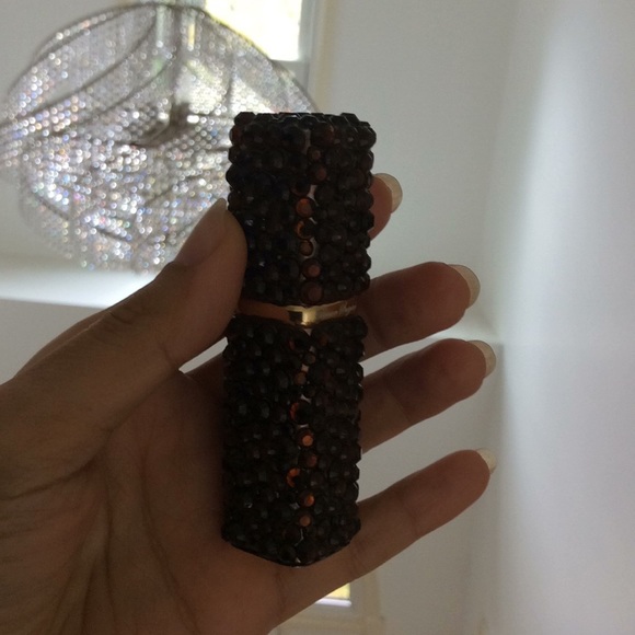 ✨NEW✨ 🤎💎 Avon BLING Rhinestone Brown Sugar Spray Atomizer w/OUD BOUQUET! 💎🤎✨ - Picture 4 of 16